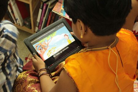 Story viewing Session with Children