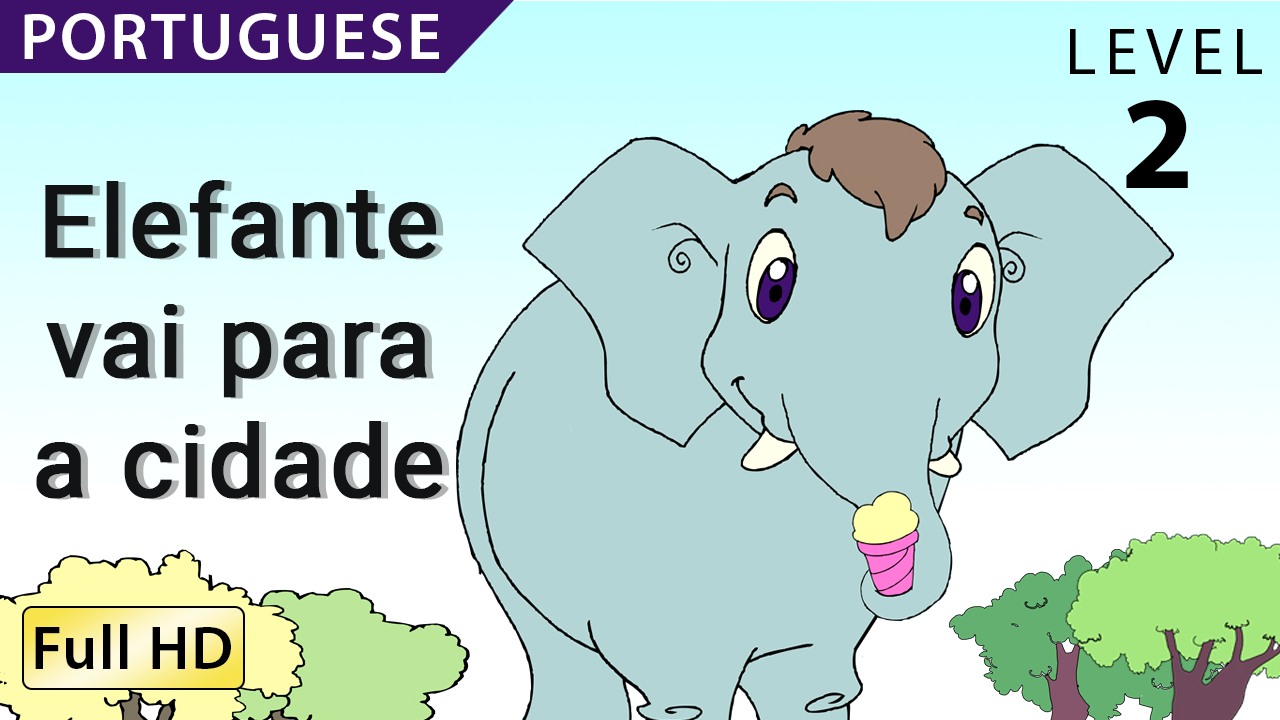 Elefante vai para a cidade - Thumbnail